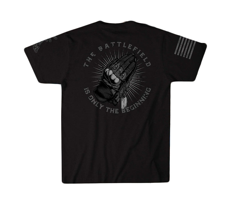 TRIBAL Pray for Them T Shirt (Black)